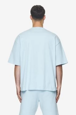 Logo Boxy Tee Washed Baby Blue White Gum -Pegador® PGDR Next Wave E COMMERCE MENS DAY 248705