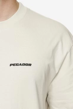 Logo Oversized Tee Washed Salty Cream Black Gum -Pegador® PGDR Next Wave E COMMERCE MENS DAY 248742 9e250969 c85c 4b92 99fb 4bed6194ac85