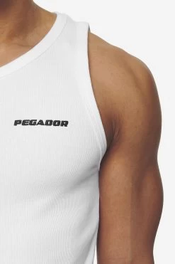 Logo Rib Undershirt White -Pegador® PGDR Next Wave E COMMERCE MENS DAY 248858