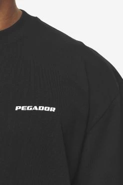 Logo Oversized Tee Washed Black White Gum -Pegador® PGDR Next Wave E COMMERCE MENS DAY 248886