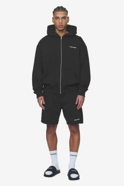 Logo Oversized Sweat Jacket Washed Black White Gum -Pegador® PGDR Next Wave E COMMERCE MENS DAY 248907