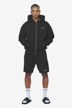 Logo Oversized Sweat Jacket Washed Black White Gum -Pegador® PGDR Next Wave E COMMERCE MENS DAY 248909