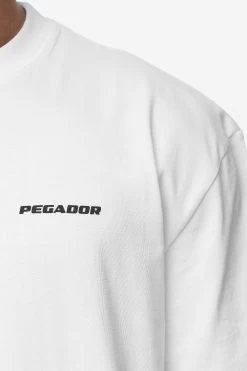 Logo Oversized Tee White Black Gum -Pegador® PGDR Next Wave E COMMERCE MENS DAY 248947