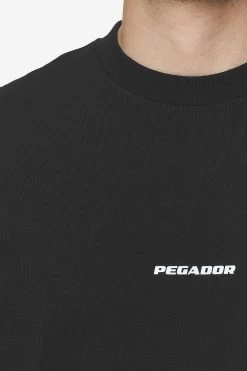 Logo Boxy Tee Washed Black White Gum -Pegador® PGDR Next Wave E COMMERCE MENS DAY 248959