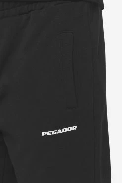 Logo Wide Sweat Pants Washed Black White Gum -Pegador® PGDR Next Wave E COMMERCE MENS DAY 248989
