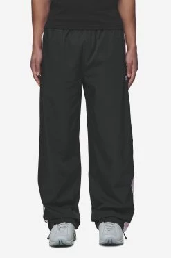 Stow Wide Track Pants Black Bubblegum -Pegador® PGDR Next Wave E COMMERCE MENS PANTS DAY 14680