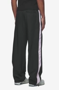 Stow Wide Track Pants Black Bubblegum -Pegador® PGDR Next Wave E COMMERCE MENS PANTS DAY 14688