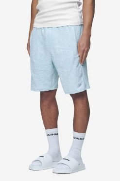 Libco Structured Knit Shorts Baby Blue -Pegador® PGDR Next Wave E COMMERCE MENS PANTS DAY 14794