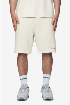 Logo Heavy Sweat Shorts Washed Salty Cream Black Gum -Pegador® PGDR Next Wave E COMMERCE MENS PANTS DAY 25057 2451a1e2 f45c 41a9 b1df 4c2e196b3162
