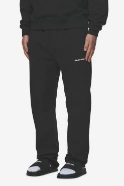 Logo Wide Sweat Pants Washed Black White Gum -Pegador® PGDR Next Wave E COMMERCE MENS PANTS DAY 25086