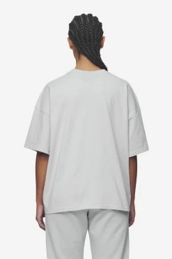 Bracy Heavy Oversized Tee Washed Sky Grey White Gum -Pegador® PGDR Next Wave E COMMERCE WMNS DAY 144601