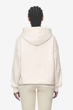 Clarita Logo Oversized Hoodie Washed Coast Sand White Gum -Pegador® PGDR Next Wave E COMMERCE WMNS DAY 144712