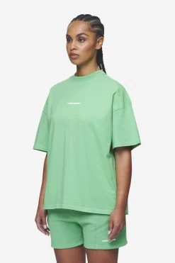 Bracy Heavy Oversized Tee Washed Peppermint Green White Gum -Pegador® PGDR Next Wave E COMMERCE WMNS DAY 144917