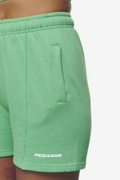 Sully High Waisted Shorts Washed Peppermint Green White Gum -Pegador® PGDR Next Wave E COMMERCE WMNS DAY 144935