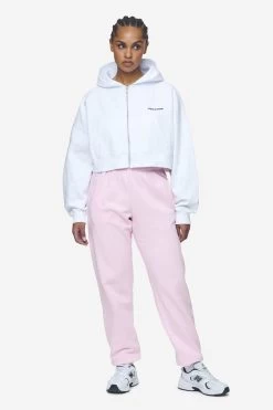 Villa High Waisted Sweat Pants Washed Bubblegum White Gum -Pegador® PGDR Next Wave E COMMERCE WMNS DAY 144974