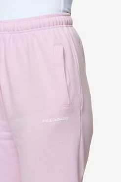 Villa High Waisted Sweat Pants Washed Bubblegum White Gum -Pegador® PGDR Next Wave E COMMERCE WMNS DAY 145020