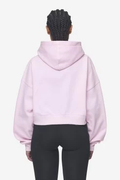 Salita Oversized Cropped Hoodie Washed Bubblegum White Gum -Pegador® PGDR Next Wave E COMMERCE WMNS DAY 145080