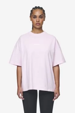 Arendal Logo Heavy Oversized Tee Washed Bubblegum White -Pegador® PGDR Next Wave E COMMERCE WMNS DAY 145100