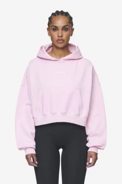 Luna Logo Oversized Cropped Hoodie Washed Bubblegum White -Pegador® PGDR Next Wave E COMMERCE WMNS DAY 145117 97200f3e cce6 4423 b758 d1a01119d2d5