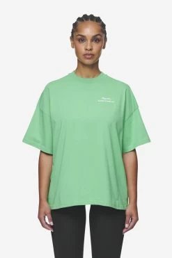 Yebra Heavy Oversized Tee Washed Peppermint Green -Pegador® PGDR Next Wave E COMMERCE WMNS DAY 245203