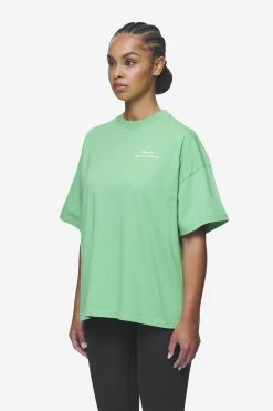 Yebra Heavy Oversized Tee Washed Peppermint Green -Pegador® PGDR Next Wave E COMMERCE WMNS DAY 245207