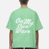 Yebra Heavy Oversized Tee Washed Peppermint Green -Pegador® PGDR Next Wave E COMMERCE WMNS DAY 245216 1b788ee5 b76f 45ee a264 203a4fc19058
