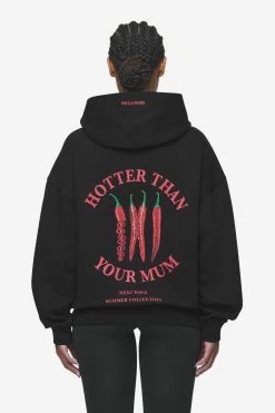 Reyna Oversized Hoodie Black