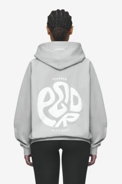 Gabi Oversized Sweat Jacket Washed Sky Grey