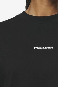 Bracy Heavy Oversized Tee Black White Gum -Pegador® PGDR Next Wave E COMMERCE WMNS DAY 245616