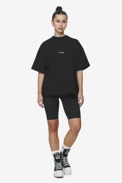 Gabi Heavy Oversized Tee Black -Pegador® PGDR Next Wave E COMMERCE WMNS DAY 245625