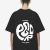 Gabi Heavy Oversized Tee Black -Pegador® PGDR Next Wave E COMMERCE WMNS DAY 245630