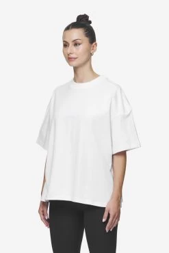 Gabi Heavy Oversized Tee White -Pegador® PGDR Next Wave E COMMERCE WMNS DAY 245654