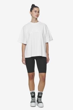 Gabi Heavy Oversized Tee White -Pegador® PGDR Next Wave E COMMERCE WMNS DAY 245670