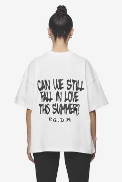 Ramira Heavy Oversized Tee White