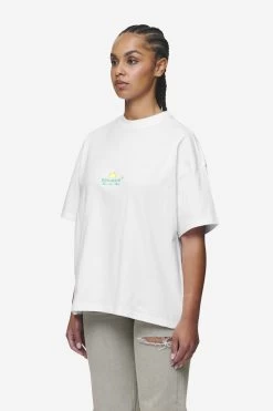 Flora Heavy Oversized Tee White -Pegador® PGDR Next Wave E COMMERCE WMNS DAY 245784