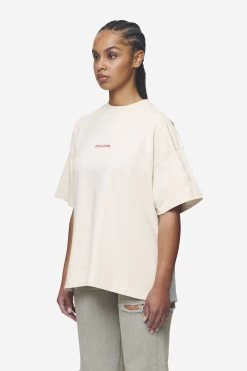 Reyna Heavy Oversized Tee Washed Coast Sand -Pegador® PGDR Next Wave E COMMERCE WMNS DAY 245869