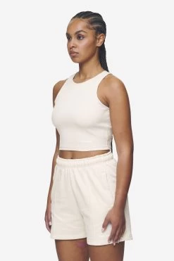 Ayla Crop Top Washed Coast Sand White -Pegador® PGDR Next Wave E COMMERCE WMNS DAY 246043
