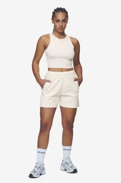 Sully High Waisted Shorts Washed Coast Sand White Gum -Pegador® PGDR Next Wave E COMMERCE WMNS DAY 246045