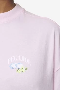 Lucia Heavy Oversized Tee Washed Bubblegum -Pegador® PGDR Next Wave E COMMERCE WMNS DAY 246135