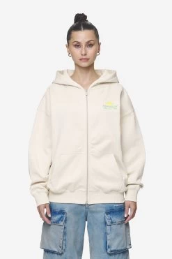 Flora Sweat Jacket Washed Coast Sand -Pegador® PGDR Next Wave E COMMERCE WMNS DAY 246276