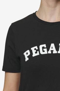 Jenna Cropped Baby Tee Black -Pegador® PGDR Next Wave E COMMERCE WMNS DAY 246306