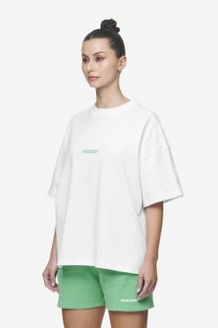 Tia Heavy Oversized Tee White -Pegador® PGDR Next Wave E COMMERCE WMNS DAY 246313