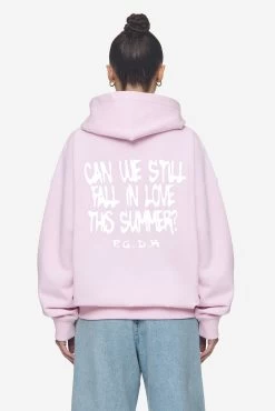 Ramira Oversized Sweat Jacket Washed Bubblegum