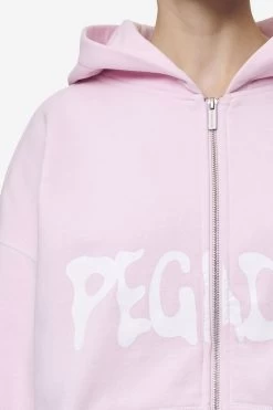 Ramira Oversized Sweat Jacket Washed Bubblegum -Pegador® PGDR Next Wave E COMMERCE WMNS DAY 246352