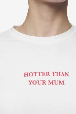 Reyna Cropped Baby Tee White -Pegador® PGDR Next Wave E COMMERCE WMNS DAY 2 PART 246463