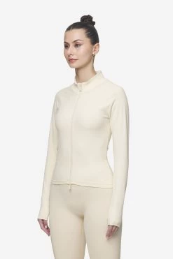 Maria Zip Longsleeve Coast Sand -Pegador® PGDR Next Wave E COMMERCE WMNS DAY 2 PART 246473