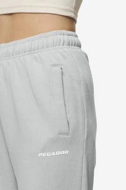 Villa High Waisted Sweat Pants Washed Sky Grey White Gum -Pegador® PGDR Next Wave E COMMERCE WMNS DAY 2 PART 246483