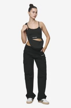 Sycamore Logo Nylon Shoulder Bag Black -Pegador® PGDR Next Wave E COMMERCE WMNS DAY 2 PART 246584