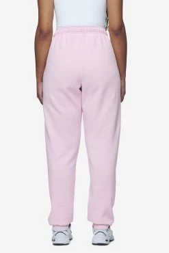 Villa High Waisted Sweat Pants Washed Bubblegum White Gum -Pegador® PGDR Next Wave E COMMERCE WMNS PANTS4538