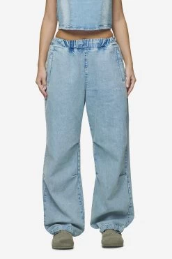 Soria Loose Fit Jeans Washed Pale Blue